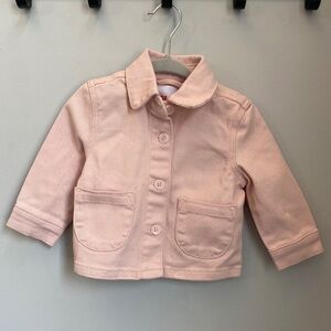 Denim Jacket (Blush) - NEW - Joe Fresh